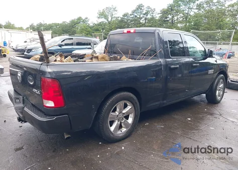 2018 Ram 1500 Express 4X4 6'4 Box из США, поврежденный, VIN 1C6RR7FG9JS344160